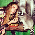 Cara Delevingnes Best Shoots With Animals