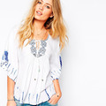 10 of the Best: Cool Peasant Blouses